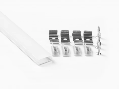 Профиль для светодиодной ленты накладной 2м LEDS POWER 008394