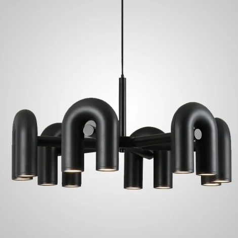 Подвесная люстра Fanny 12 Black ImperiumLoft Fanny01 (192008-23) (LED, 220V, на проводе)