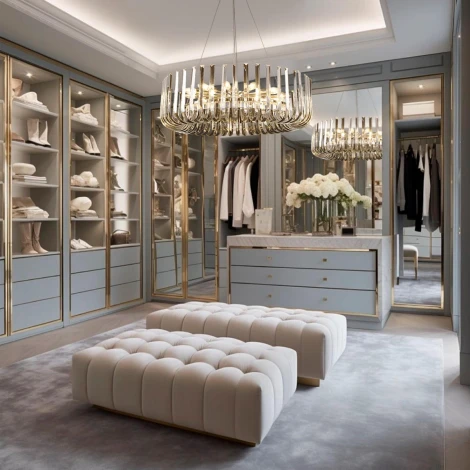 Подвесная люстра Loft It Dakota 10300/800 Nickel (220V, хрусталь, на тросе)