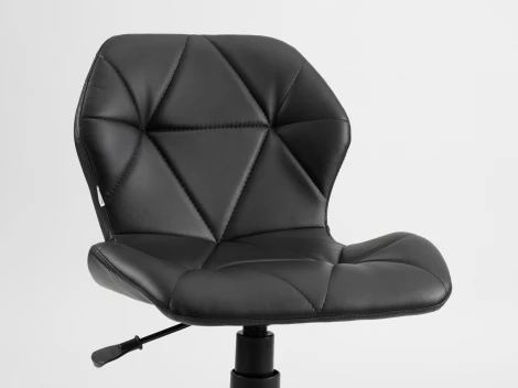 Кресло компьютерное MyFar Честер экокожа черный MF1045-1