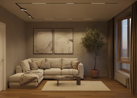 Трековый светильник Denkirs Smart DK8001-BK (LED, 220V, пульт управления)