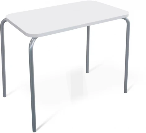 Стол SHT-T35 70/50 белый матовый/хром лак Sheffilton 4588084301
