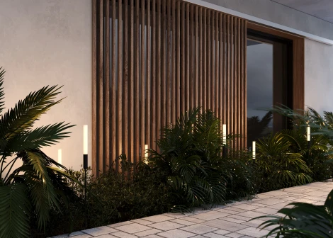 Грунтовый светильник светодиодный Maytoni Flare O487FL-L3GF3K (220V, круглые, IP65)