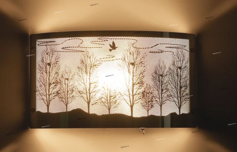 Настенный светильник Odeon Light Flan 2190/1W