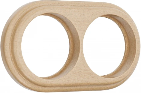 Рамка на 2 поста (светлый бук) Werkel W0025224 (a050996)