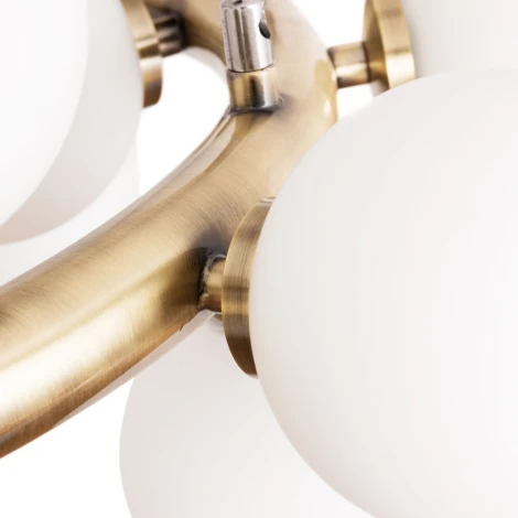 Подвесная люстра Arte Lamp Bolla-piccolo A3988SP-25AB (220V, на тросе, шарики, молекулы)