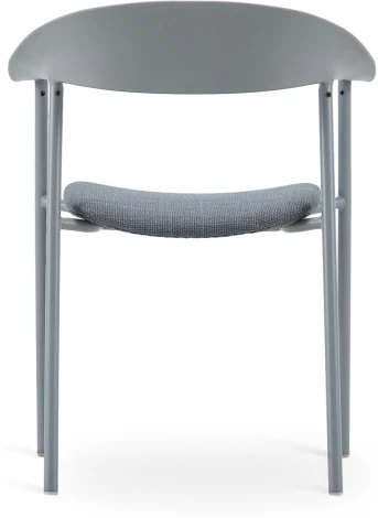Стул Eila с подушкой пластик серый Stool Group арт.УТ000039777