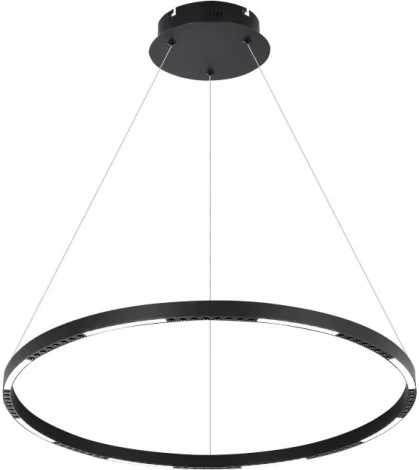 Подвесной светильник iLedex Vision 2063-D800 BK (220V, на тросе, кольцо)