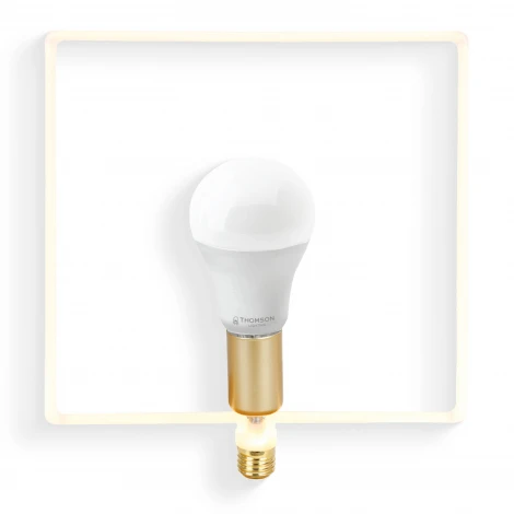 Лампочка светодиодная филаментная белая трубка E27 16W Thomson Deco Square-3 TH-B2402