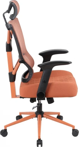 Компьютерное кресло CHAIRMAN CH566 (Пластик,Ткань,Сетка/Оранжевый)