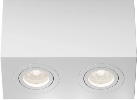 Потолочный светильник Atom GU10 2x50Вт Maytoni Technical C017CL-02W (220V)