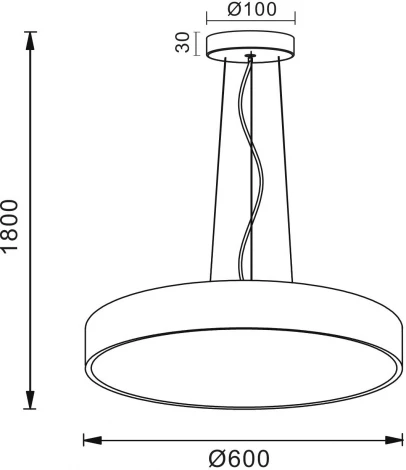 Подвесной светильник Deko-Light Menkar 342208 (LED, на тросе, круглые)