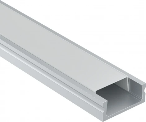 Алюминиевый профиль накладной 15x6 Maytoni Led Strip ALM001S-2M