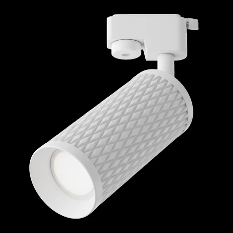 Трековый светильник Focus Design Unity GU10 50Вт (однофазный) Maytoni Technical TR011-1-GU10-W (220V, круглые)