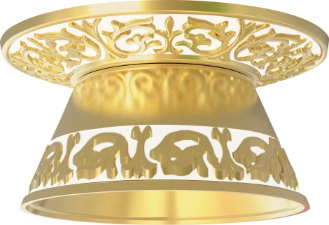 Встраиваемый точечный светильник Fede Round II FD1101ROP (220V)