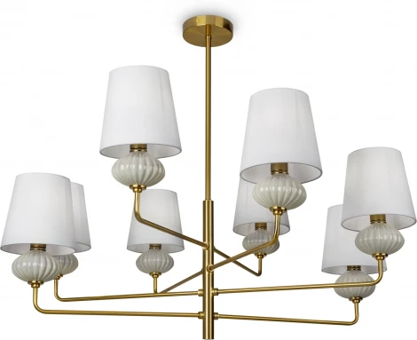 Потолочная люстра на штанге Freya Ceramics FR2029PL-08BS (220V)