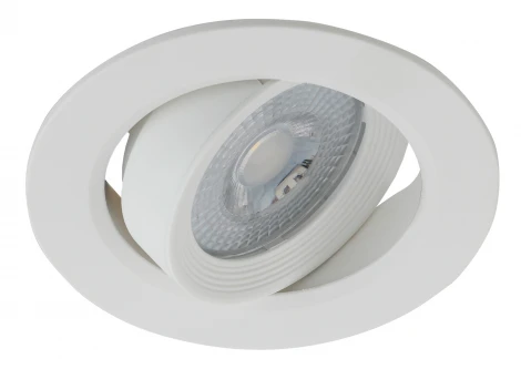 Встраиваемый точечный светильник Эра KL LED 22A-5 3K WH