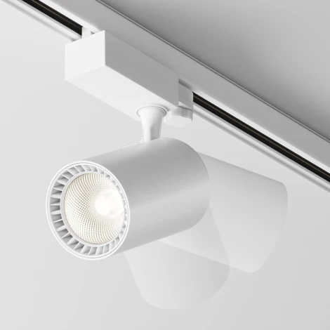 Трековый светильник Vuoro Trinity 4000K 20Вт 60° LED (трехфазный) Maytoni Technical TR029-3-20W4K-W-W (220V, круглые)