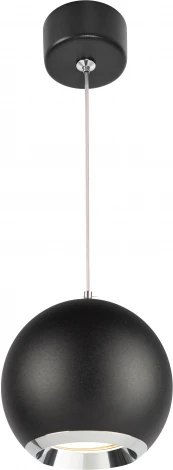 Подвесной светильник ЭРА PL32 BK/CH (220V, на проводе)