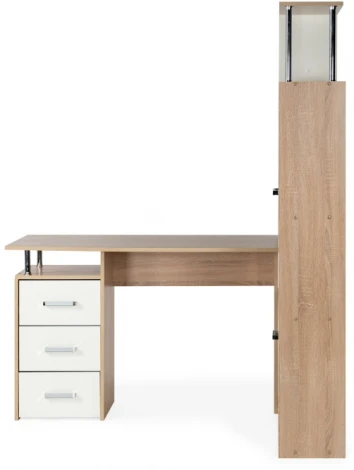 Компьютерный стол Woodville КС15 правый дуб сонома 328694
