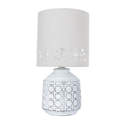 Интерьерная настольная лампа Arte Lamp Bunda A4007LT-1WH (220V)