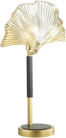 Интерьерная настольная лампа Odeon Light Ventaglio 4870/1T (220V, выключатель, листья)