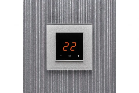 Терморегулятор AURA ORTO 9007 ALUMINIUM RICH (СИЯЮЩИЙ АЛЮМИНИЕВЫЙ)