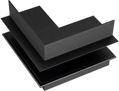 Коннектор угловой MAG-CON-2652-FDW-L90-EXT (BK, внешний) (Arlight, IP20 Металл) 034717