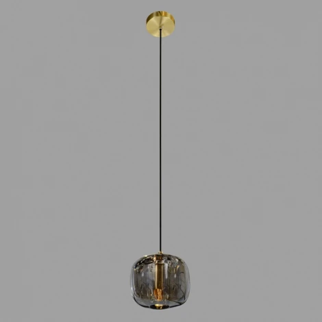 Подвесной светильник Belfast Pansy 6214-1 BR GR (220V, на проводе)