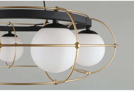 Подвесной светильник Aployt Mahot APL.317.03.06 (220V, на тросе, шарики, круглые)