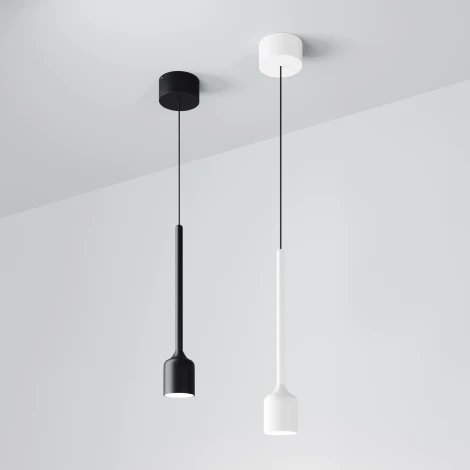 Подвесной светильник уличный IP54 LED Maytoni Apex O491PL-L8B3K (220V, на проводе, круглые)