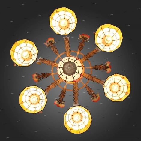 Потолочная люстра ST Luce Vetrato SL371.852.07