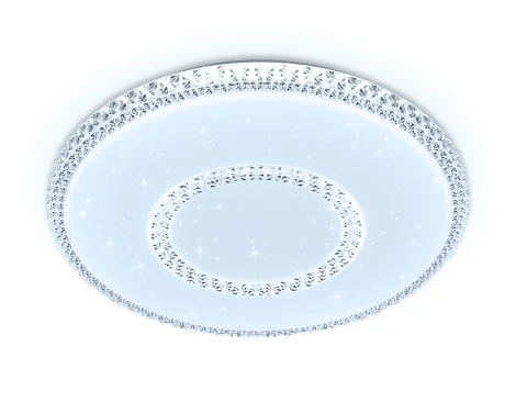 Потолочный светильник круглый Ambrella Orbital FF99 (регулировка яркости, LED, 220V, пульт управления, круглые)