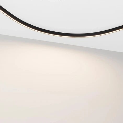 Светильник с гибким неоном магнитный MAG-MICROCOSM-FLAT-ELASTIC-L2000-16W Day4000 (BK, 100 deg, 24V) (Arlight, IP20 Пластик) 043251
