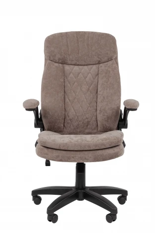 Кресло Chairman Home 533 Россия ткань S темно-бежевый 7193212