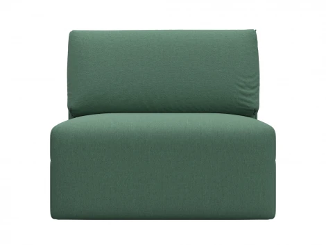 Модуль диван Лига-060 НПБ (ЛДСП,Брус,Фанера,Рогожка/Зеленый) Лига Диванов 129727