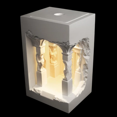 Гипсовый встраиваемый светильник под покраску Loft It Antique 10355B (220V)