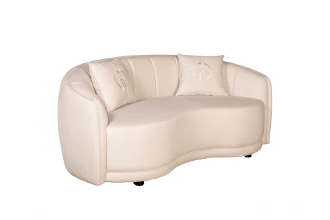 102AN-33822 Диван двухместный бежевый 187*106*79см (без канта) Garda Decor