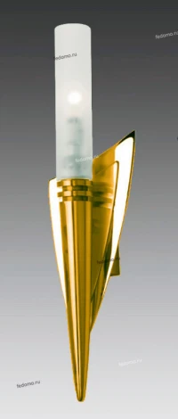 Настенный светильник N-Light В-897 В-897/1 satin gold+gold