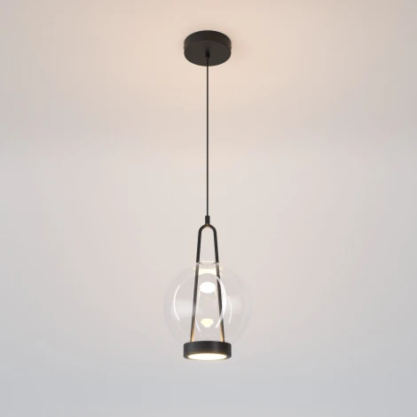 Подвесной светильник Eurosvet Frasco 50267/1 LED черный (220V, на проводе)