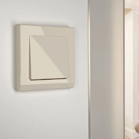 Рамка на 1 пост Stark (слоновая кость) Werkel W0011803 (a050918)