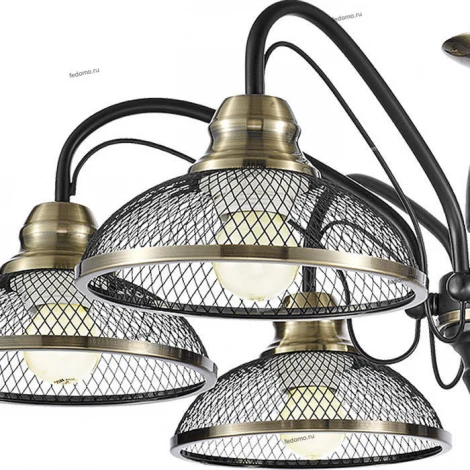 Подвесная люстра Lussole Lgo Safford LSP-9954 (220V, на цепи, IP21)