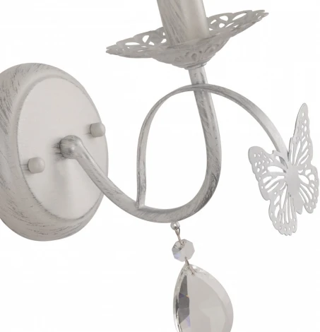 Бра Arte Milano AM346179 346179/1W WT+SL (220V, подвески, подсвечник, свеча)