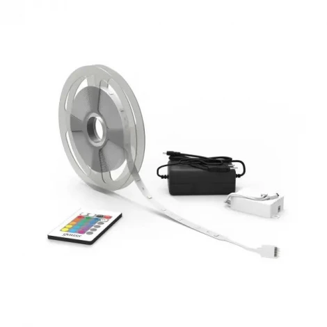 Светодиодная лента Basic комплект 5050/30 12V 6W/m 390lm/m RGB 10mm IP20 5m BT012 Gauss