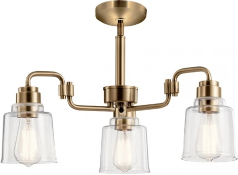 Потолочная люстра на штанге Kichler Aivian KL-AIVIAN3-WBR (220V)