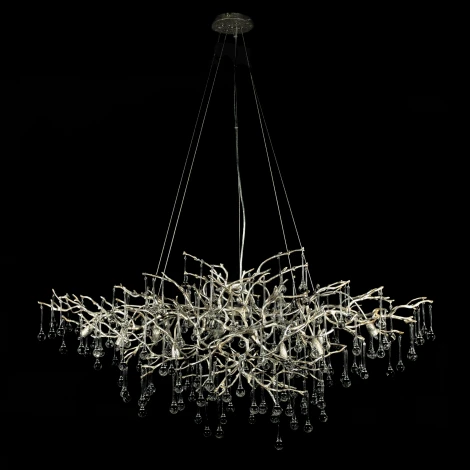 Подвесная люстра Loft IT Bijout 10067/1250 SG (220V, на тросе, ветки)