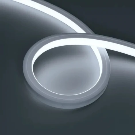 Светодиодная лента герметичная NOVA-TOP-PU-A120-16x15mm 24V White7200 (10 W/m, IP68, 5m, wire x2) (Arlight, Полиуретан) 049075