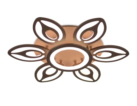 Потолочная люстра Ambrella Original FA463 (регулировка яркости, LED, 220V, пульт управления, цветы)