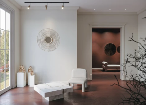 Трековый светильник Elti Unity GU10 50Вт (однофазный) Maytoni Technical TR005-1-GU10-BG (220V, круглые)