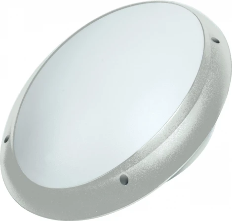 Светильник настенно-потолочный уличный Horoz Акуа, 1 плафон, серый с прозрачным